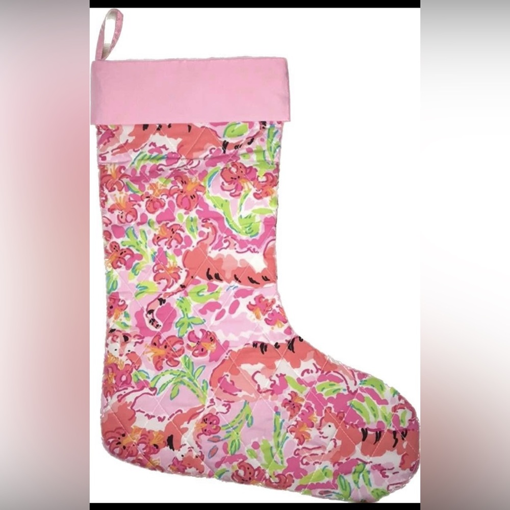 Lily Pulitzer Christmas Stocking